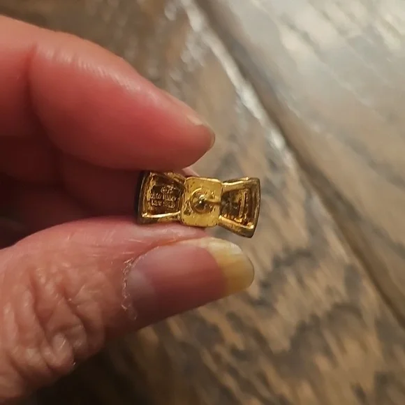 Kate Spade Black Bow Studs - Picture 2 of 3